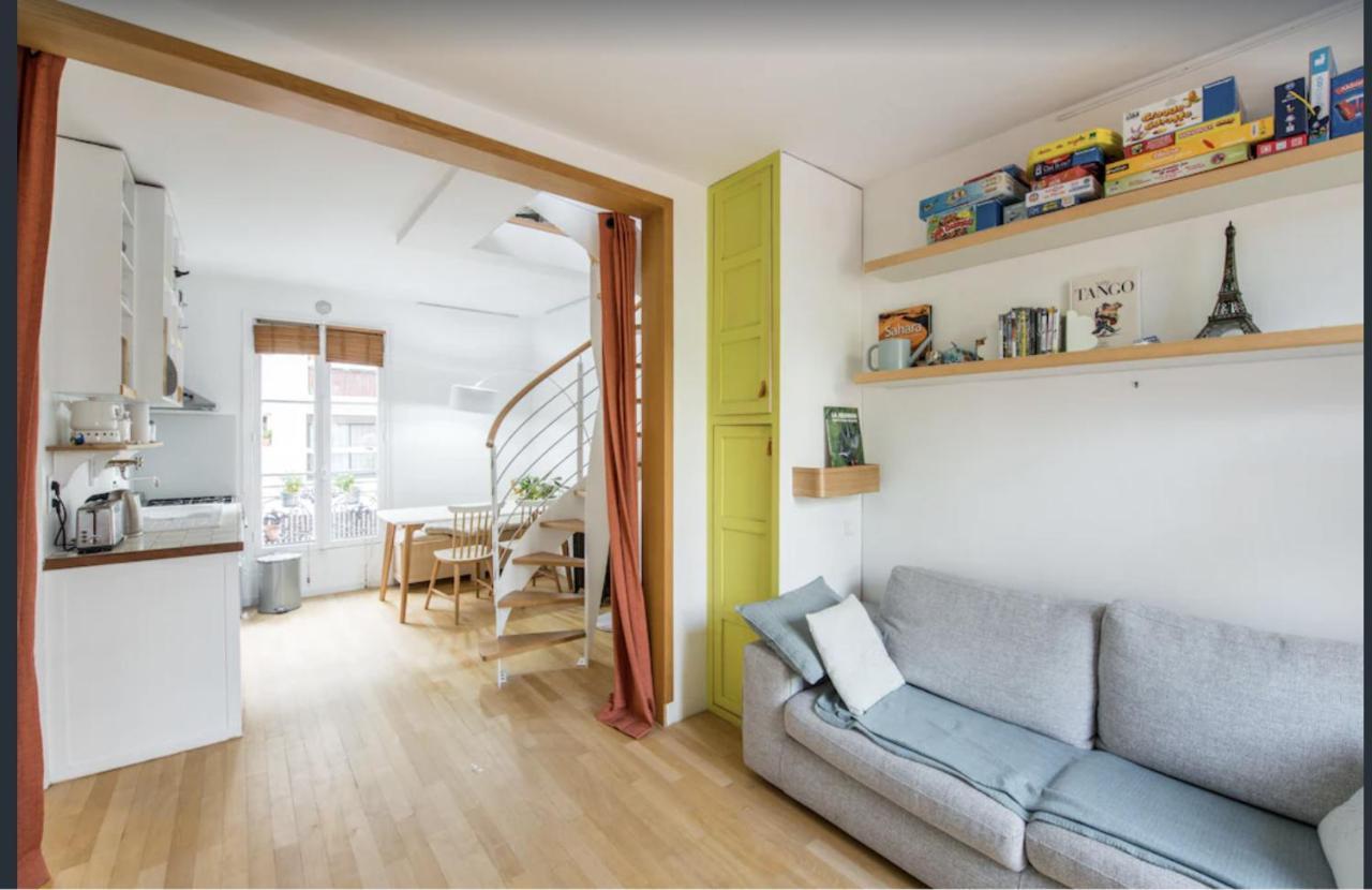 Petit appartement lumineux et atypique à Paris 14. Extérieur photo