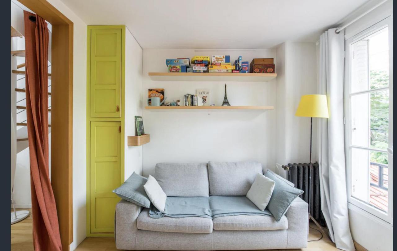 Petit appartement lumineux et atypique à Paris 14. Extérieur photo