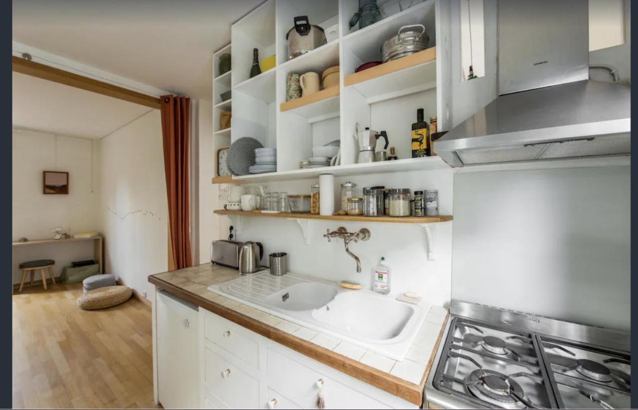 Petit appartement lumineux et atypique à Paris 14. Extérieur photo