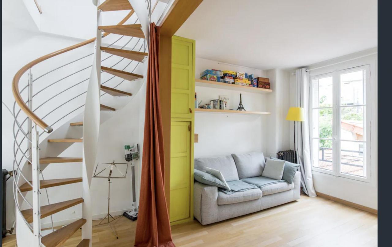Petit appartement lumineux et atypique à Paris 14. Extérieur photo