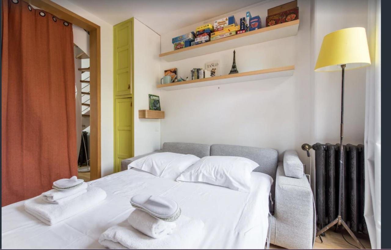 Petit appartement lumineux et atypique à Paris 14. Extérieur photo
