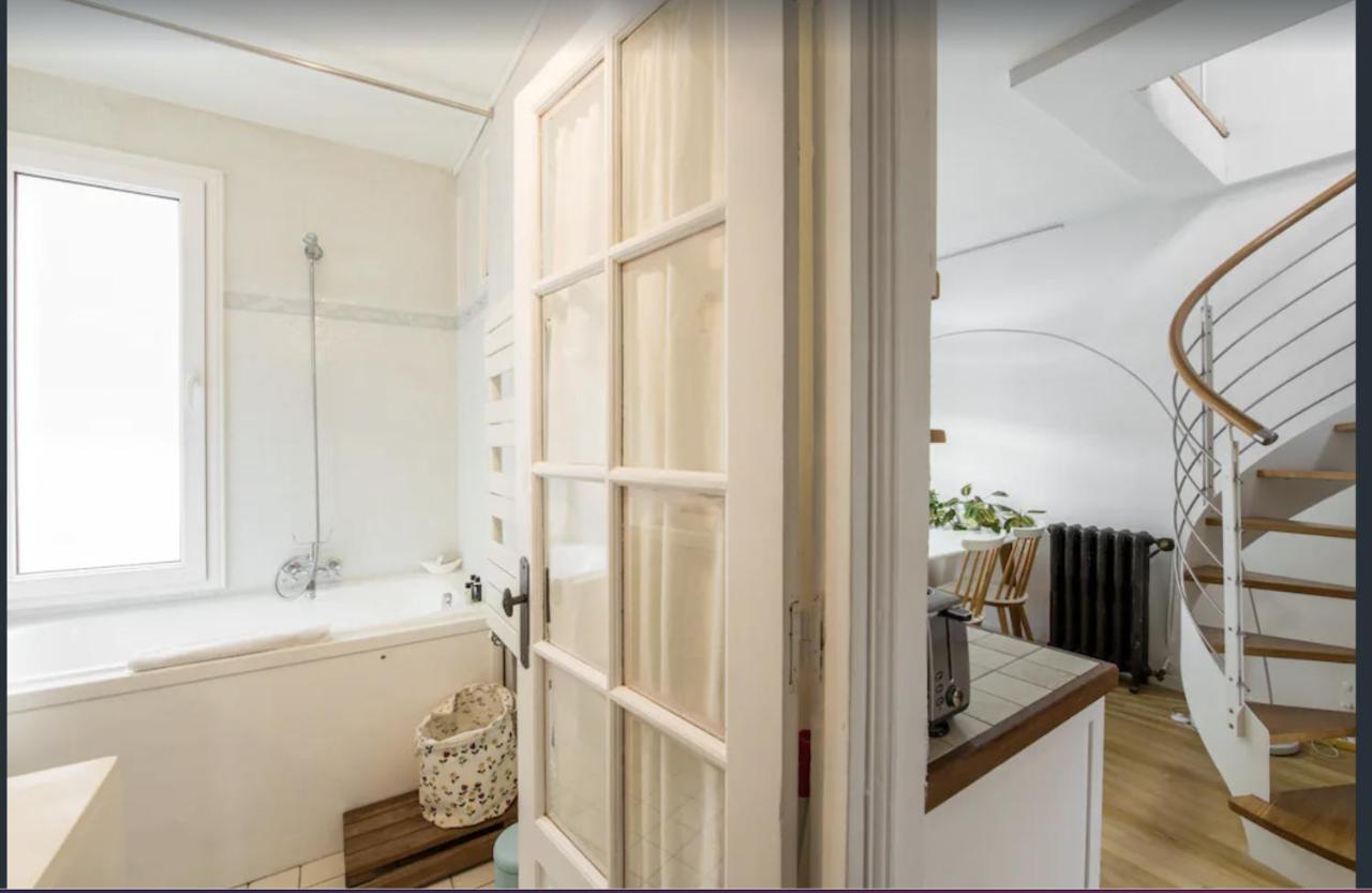 Petit appartement lumineux et atypique à Paris 14. Extérieur photo