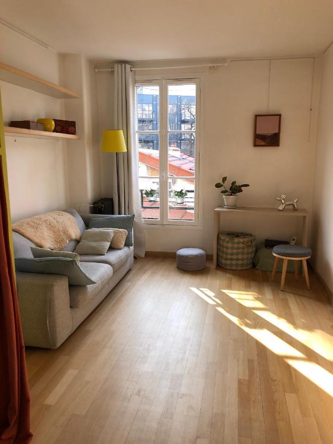 Petit appartement lumineux et atypique à Paris 14. Extérieur photo